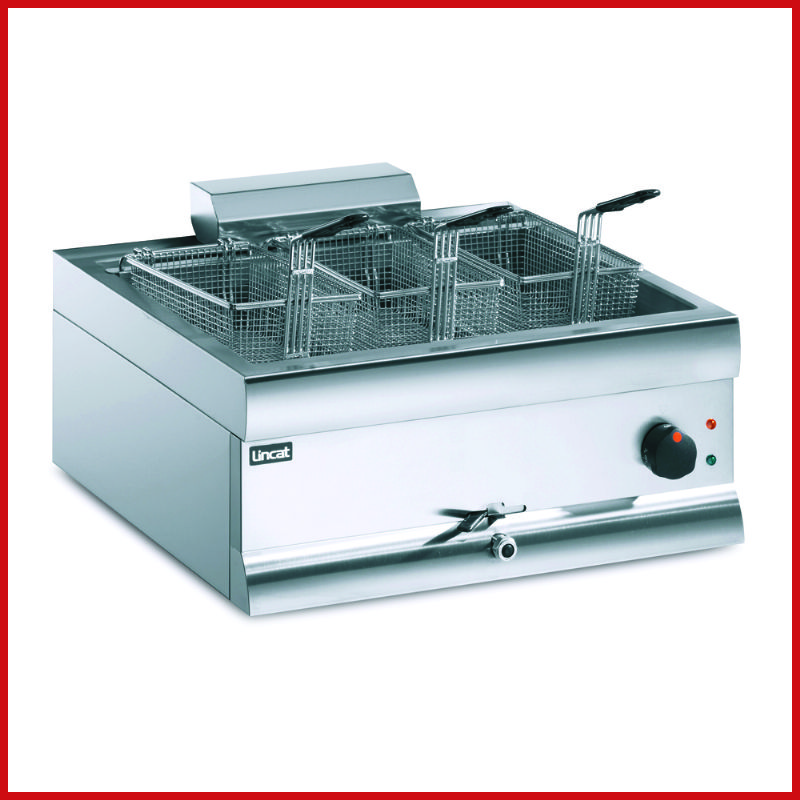 Lincat DF66/ST - Single Tank Triple Basket Electric Fryer - 6kW